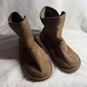 JustFab Booties- Brown